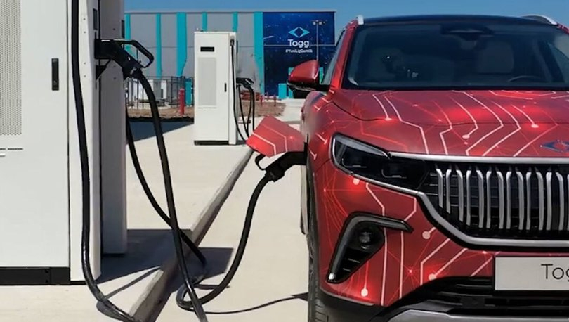 Togg Elektrikli Araçlar Hızlı Şarj İstasyonu Destek Programıyla Nisan ayına kadar 81 ilimizde bin 571 şarj istasyonu kurulacak