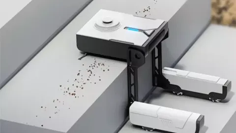 Dünyanın ilk merdiven çıkan robot süpürgesi geliştirildi!
