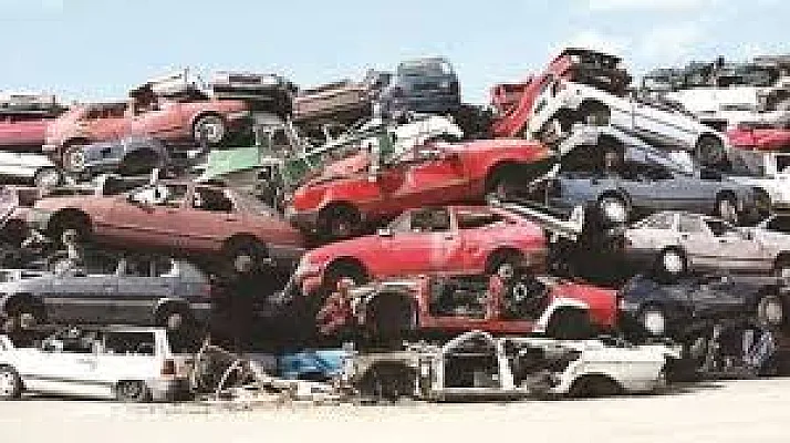 10bin hurda araç ekonomiye kazandırıldı