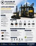 atık motor yağlarından yeni motor yağı üretimi ve yakıt üretim makinası imalatı.kalkanlar makina sanayi