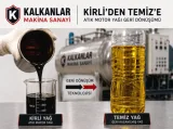 atık motor yağlarından yeni motor yağı üretimi ve yakıt üretim makinası imalatı.kalkanlar makina sanayi