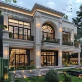 Modern Villa Projesi Çizilir.