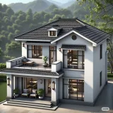 Modern Villa Projesi Çizilir.